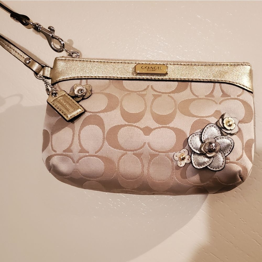 Coach wristlet 